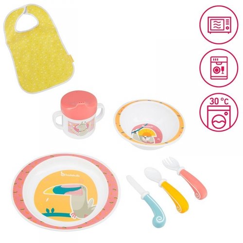 coffret-repas--yummy-corail-br-1-bavoir-1-tasse-a-bec-couverts-1-assiette-et-1-bol-badabulle_A